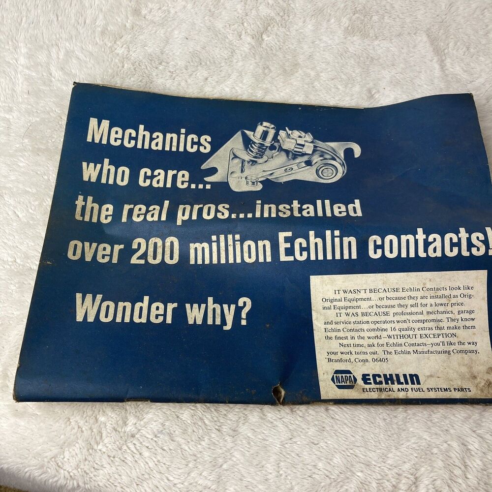 echlin parts catalog 1960-70 various makes